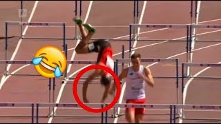 FUNNY TRACK AND FIELD FAILS [upl. by Aihsekram]