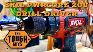 SKIL PWRCore 20v Cordless Drill Driver  Unboxing amp Review [upl. by Artsa744]