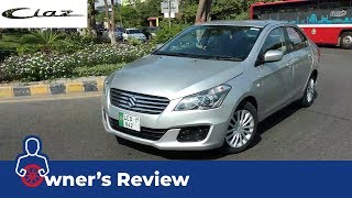 Suzuki Ciaz 2017 Owners Review Price Specs amp Features  PakWheels [upl. by Rego199]