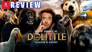 Dolittle 2020 Movie Review Telugu Dubbed Movie Review [upl. by Ativad]