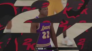 7071 Lakers vs 0001 Lakers Series 1 Game 5 Competitive HOF 48 Mins [upl. by Nicolais445]