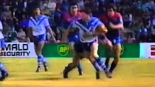 Jonathan Davies Try 1991 Rd 21 Canterbury v Newcastle [upl. by Solomon]