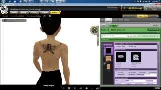 IMVU Tutorial Tattoo Any Skin Easy [upl. by Auoz]