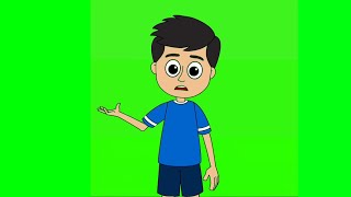 Green Screen Cartoon Actor  Animation Cartoon Character Green Screen Cartoon video  Cartoon Maker [upl. by Yks]