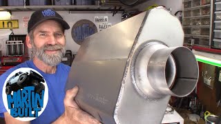 Hooker Header Aero Chamber Muffler Install Sound Comparison and Review [upl. by Osnola998]