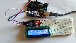 ARDUINO Tutorial 12  LCDLiquid Crystal Display with I2C amp Creating Custom Characters [upl. by Htiekal765]