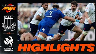 ITALY V FRANCE  2025 GUINNESS MENS SIX NATIONS  RUGBY HIGHLIGHTS [upl. by Nuri]