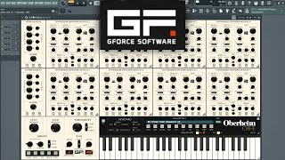 GForce OBERHEIM OBE V2 VST Beyond Emulation  WOW [upl. by Adniram647]