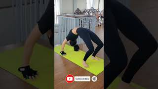 Gymnastics Girl  flexibility challenge backbend [upl. by Trixy]