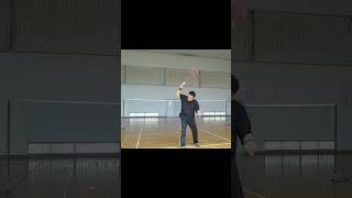 Badminton trick shots [upl. by Gnuoy389]