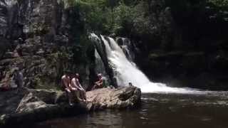 Hiking to Abrams Falls in Cades Cove Tennessee [upl. by Ettenoitna]