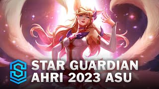 Star Guardian Ahri Skin Spotlight  League of Legends [upl. by Hamburger]