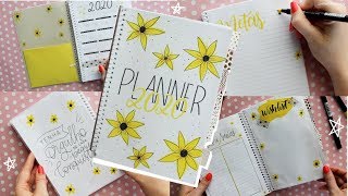 DIY COMO FAZER UM PLANNER COM UM CADERNO COMUM 2 [upl. by Fishbein600]