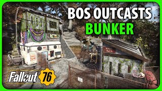 Fallout 76  Brotherhood of Steel Bunker Settlement [upl. by Harri]