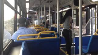 BeeLine Bus Ride Neoplan AN460 555 Route 61 from Pelham Manor to Fordham Plaza [upl. by Main]