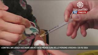 «CONTRO LINFLUENZA VACCINARE ANCHE CHI SI PRENDE CURA DELLE PERSONE A RISCHIO»  20102024 [upl. by Ecirtram263]