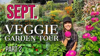 September 2022 Vegetable Garden Tour Part 2 [upl. by Buehrer]