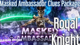 The Royal Knight Masked Ambassador Clues  The Masked Singer USA Season 12 Ep 7 [upl. by Lawlor]