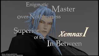 Xemnas ALL CUTSCENES  Kingdom Hearts Series THE MOVIE [upl. by Nelac]