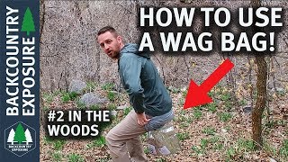 What Is A Wag Bag  How To Poop In The Woods Responsibly [upl. by Sekyere]