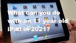 What can you do with an 11 year old iPad in 2021 [upl. by Johm153]