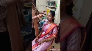 Intha Bride Yedukumey okvey Solala🥲shorts youtubeshorts bridalvlog minivlog makeup shortsfeed [upl. by Oek]