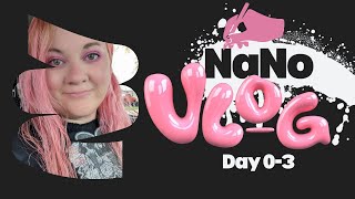 NaNoWriMo 2023 VLOG Week 1 D03 [upl. by Rednasela]