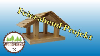 DIY Vogelhaus SchrittfürSchritt Anleitung zum bauen [upl. by Neelyhtak563]