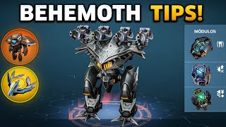 BEST SETUP for BEHEMOTH CESTUS modules drones and pilot War Robots Gameplay [upl. by Ennaxxor360]