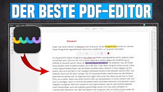 UPDF Der BESTE PDF Editor für die ARBEIT amp PRIVAT 2024 [upl. by Chemush]