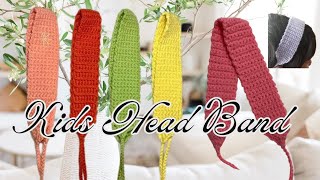 Crochet headbands for kids  Adorable crochet headbands for kids [upl. by Ellebanna]