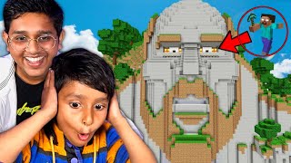 Trolling My Little Brother in MINECRAFT  Rachitroo Minecraft [upl. by Ydrah105]