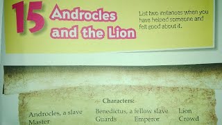 Androcles and the Lion L15  Class4th English  Hindi Explanation  Canvas Pearson [upl. by Mears]