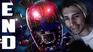 LETS FINISH THIS  xQc Plays The Joy of Creation FNAF Horror Game Part 2  xQcOW [upl. by Tito]