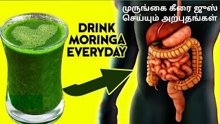 Lose 10kg in 10daysWeightloss Drink in TamilMuringa Keerai Juice in TamilMurungai juice in Tamil [upl. by Odarbil812]