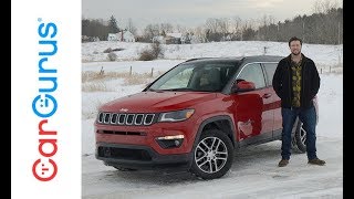 2018 Jeep Compass  CarGurus Test Drive Review [upl. by Lepper259]