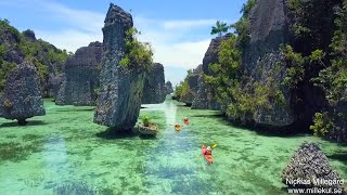 Kayaking Misool Raja Ampat Long 10  Millekul Adventures [upl. by Dunstan886]