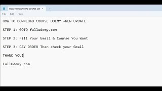 Udemy Downloader  How to Download Udemy Courses  Ultimate Guide 2024 [upl. by Sitrik]