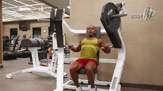 How To Use A Decline Chest Press Machine [upl. by Nordin]