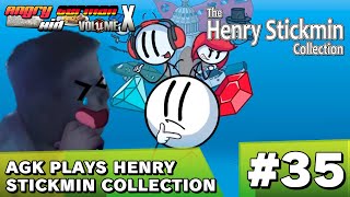 AGKVX Episode 35 AGK Plays The Henry Stickmin Collection [upl. by Naoh]