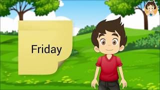 Learn the Weekdays in English for kids  تعلم أيام الأسبوع بالإنجليزية للأطفال [upl. by Jeana703]