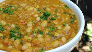 Frijoles Blancos  Como preparar unos deliciosos Blanquillos [upl. by Naitsabes72]