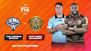 Match 14 HIGHLIGHTS  The Chennai Braves vs Northern Warriors  Day 6  Abu Dhabi T10 Season 5 [upl. by Ocirnor]