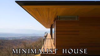 Modern and Minimalist House Located on a Sloping Mountain that Offers Spectacular Views [upl. by Ramas373]