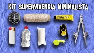 ✔ Cómo Hacer un Kit de Supervivencia Minimalista o Básico [upl. by Woodson]