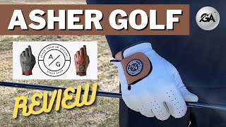 Best Golf Gloves  Asher Golf Glove Review [upl. by Odiug]