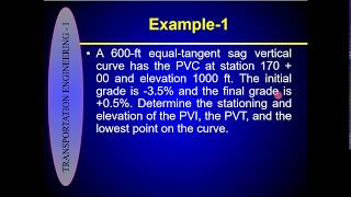 Stationing and Elevation of Vertical Curve [upl. by Xer]