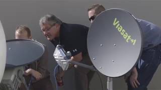 Viasat successfully transmits data to and from ViaSat2 satellite [upl. by Ramu30]