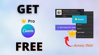 How To Get Canva Pro For FREE  Students 100 Working [upl. by Atiuqehc]