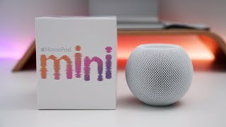 HomePod mini Unboxing Setup and First Look [upl. by Bowden740]